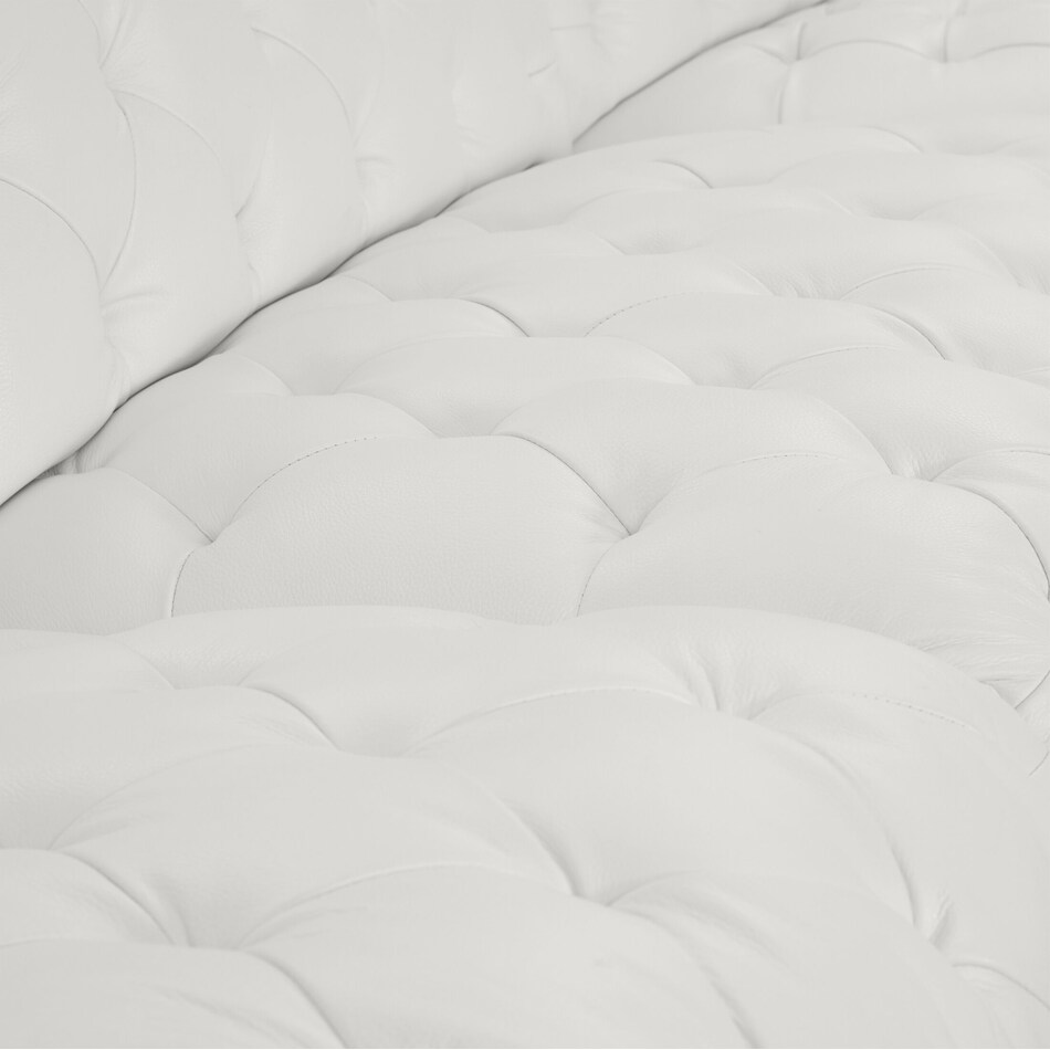mitchell white  pc reclining sectional   