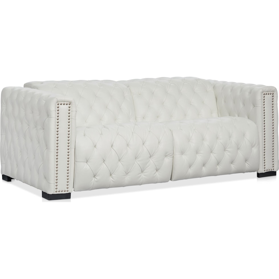 mitchell white sofa   