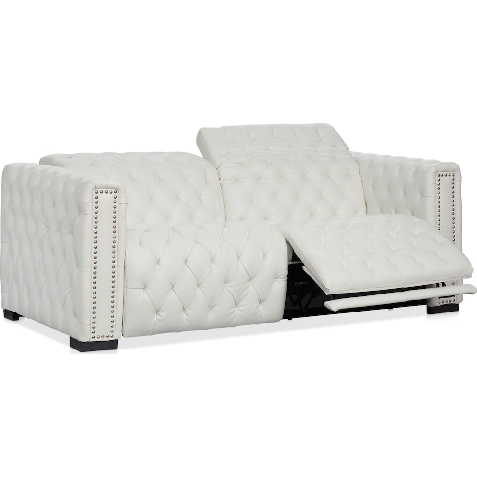 mitchell white sofa   