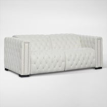 mitchell white sofa   