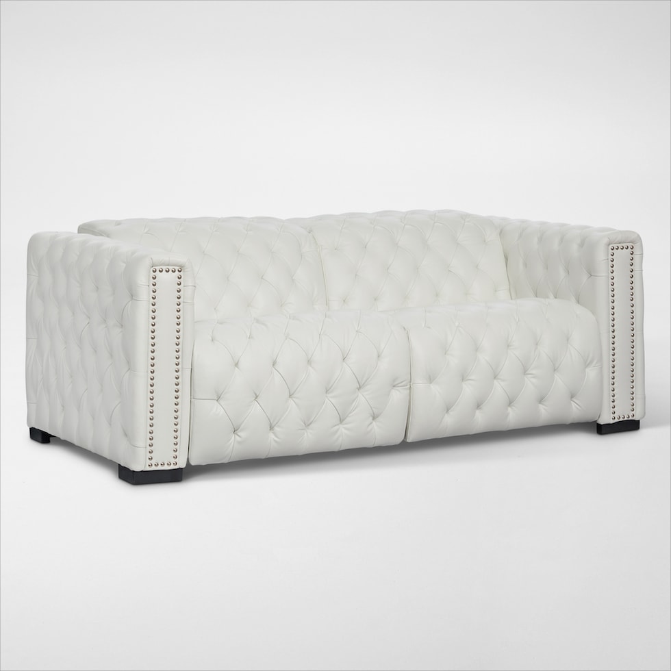 mitchell white sofa   