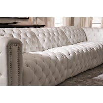 mitchell white sofa   