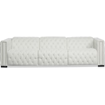 mitchell white sofa   