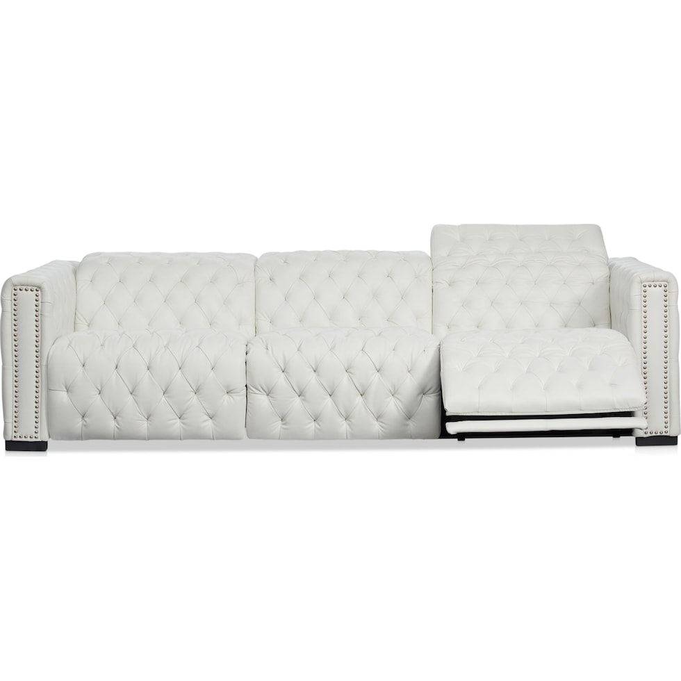 mitchell white sofa   