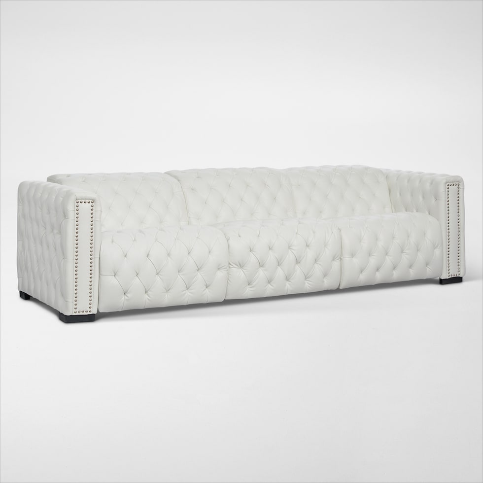 mitchell white sofa   
