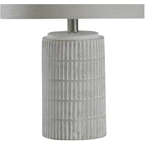mitsuko gray table lamp   
