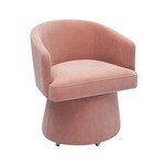 mobley pink desk chair   