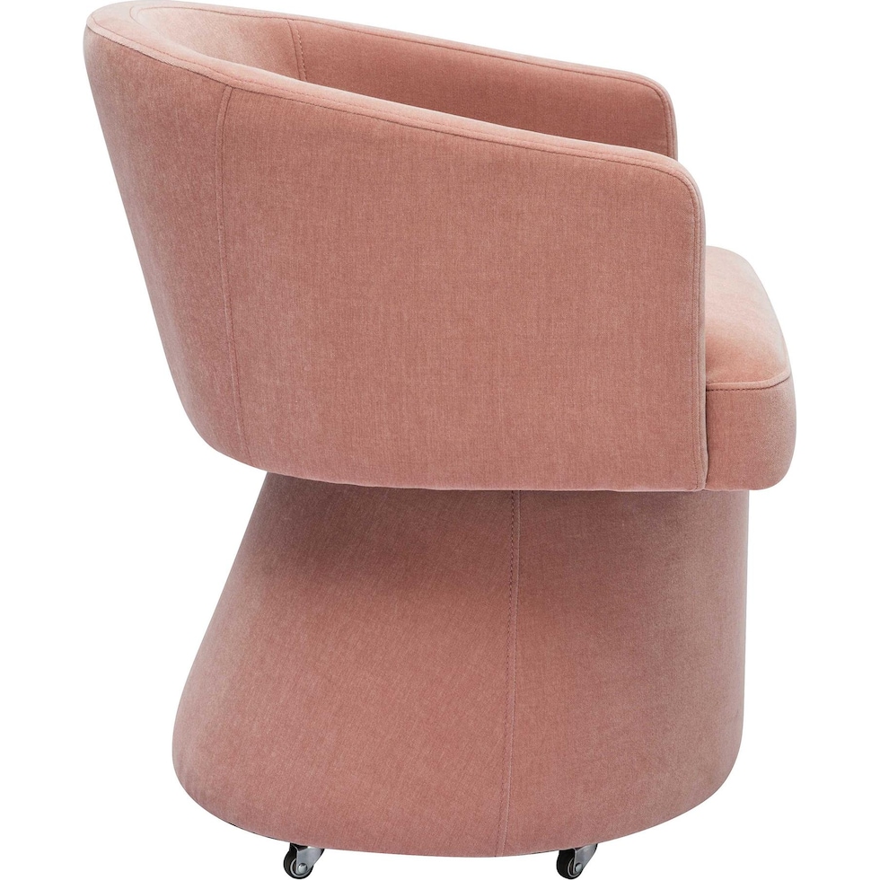 mobley pink desk chair   