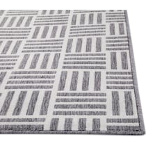 mod basket gray outdoor area rug   