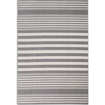 mod line gray outdoor area rug   