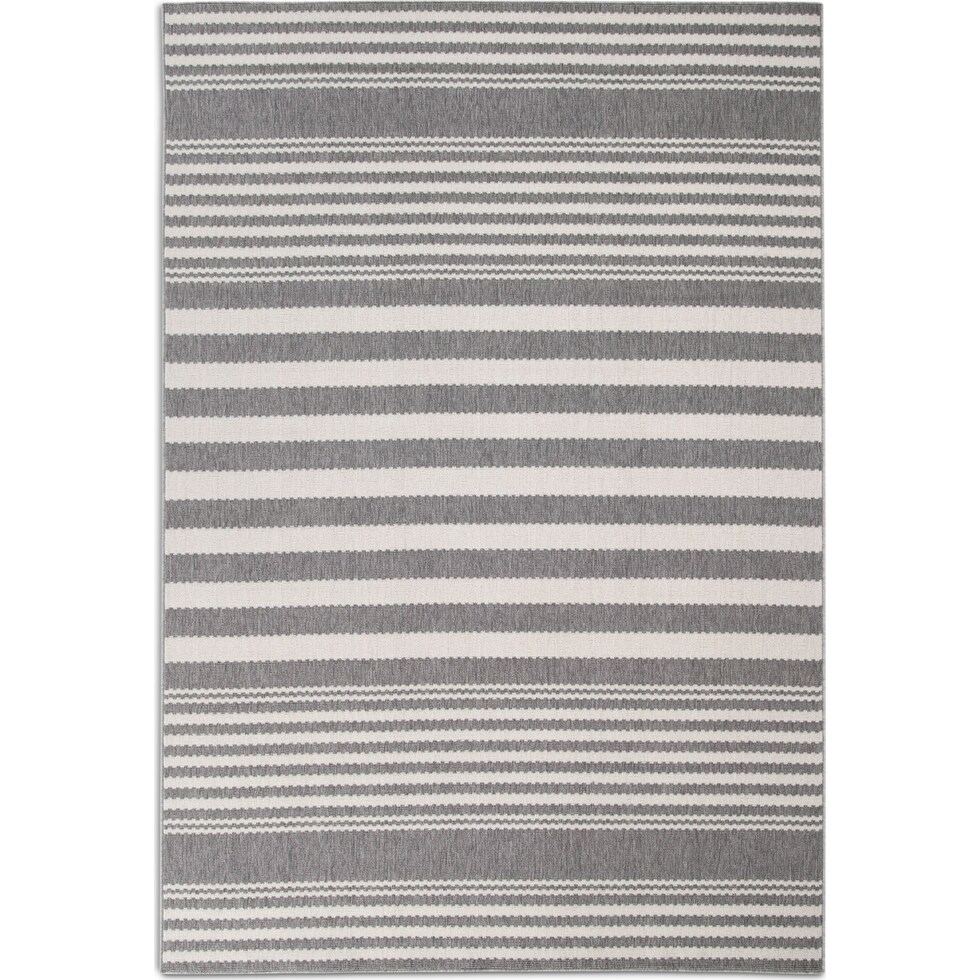 mod line gray outdoor area rug   