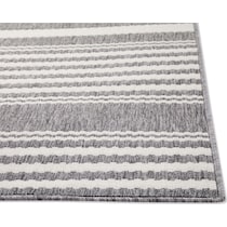 mod line gray outdoor area rug   