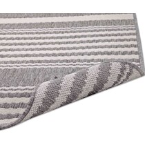 mod line gray outdoor area rug   