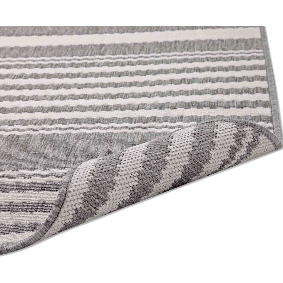 mod line gray outdoor area rug   
