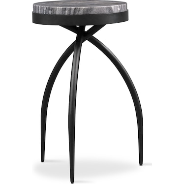 Mod Round Accent Table - Marble