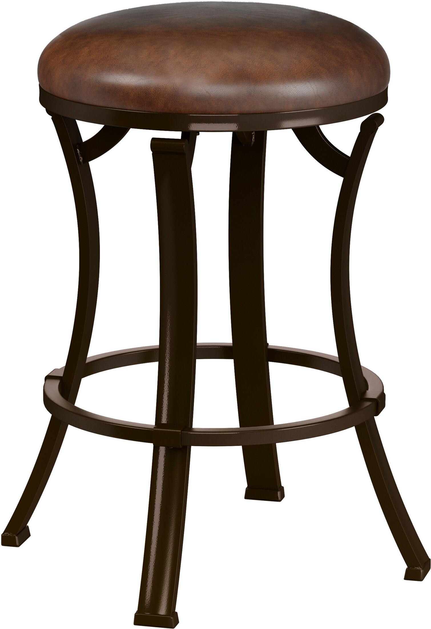 Modena Swivel CounterHeight Stool Bronze Value City Furniture
