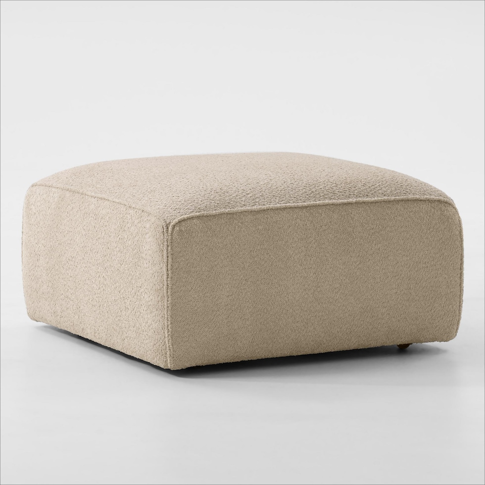 modtech light brown ottoman   