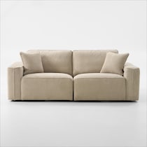 modtech light brown sofa   