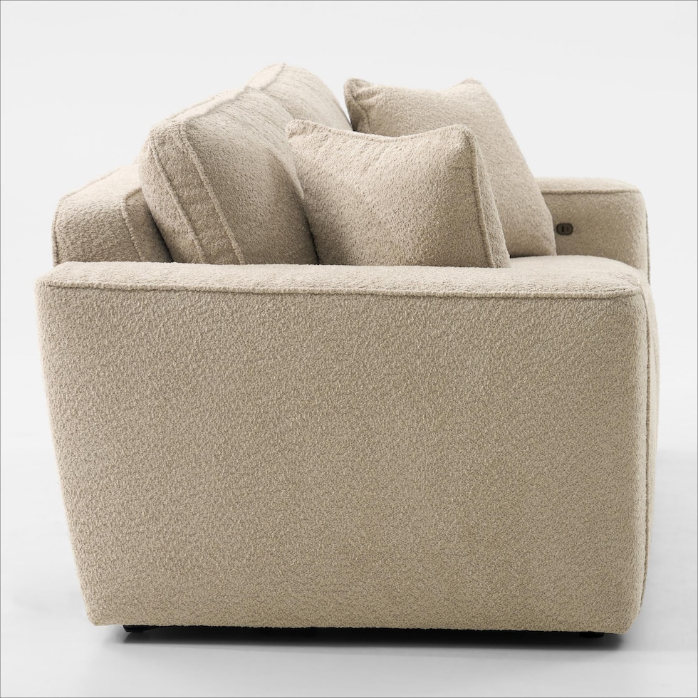 modtech light brown sofa   