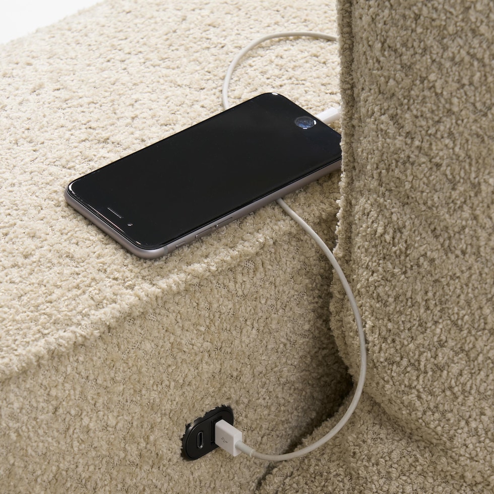 modtech light brown sofa   