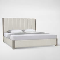 monaco bedroom monaco gray king bed   