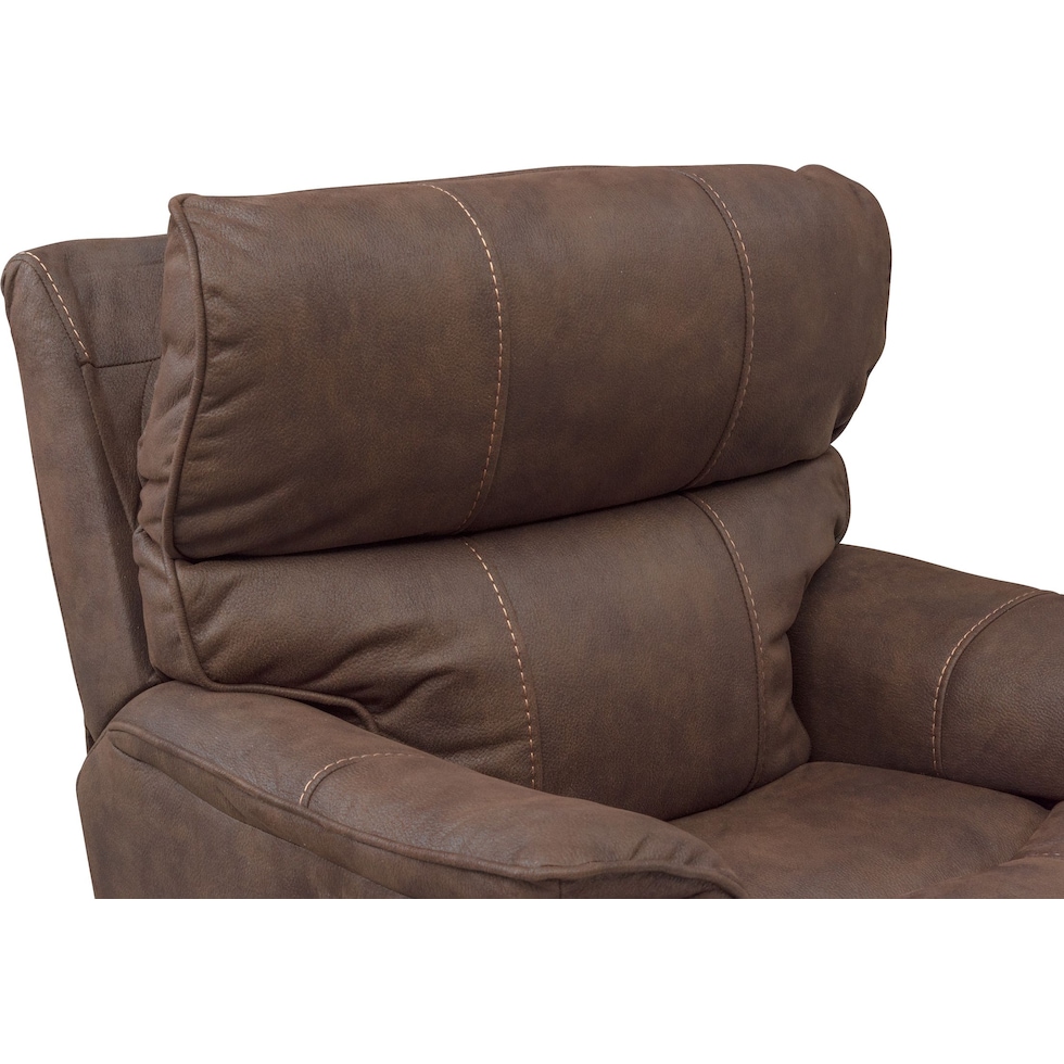 mondo brown recliner   