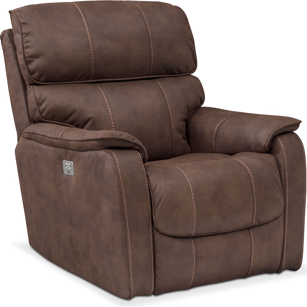 mondo brown recliner   