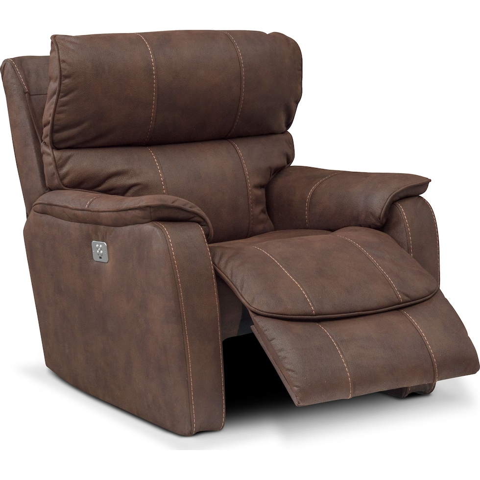 mondo brown recliner   