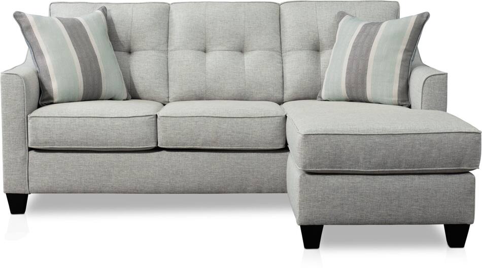 Monica Sofa with Modular Chaise Spa Value City Furniture