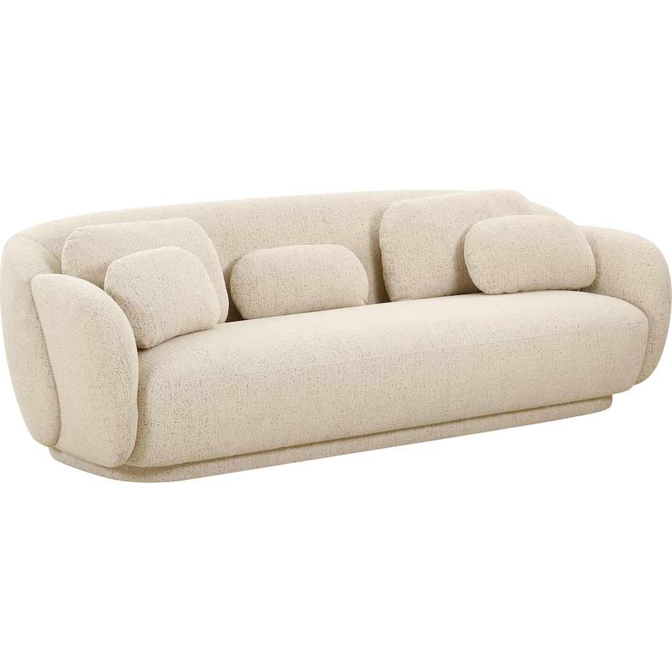 monique neutral sofa   