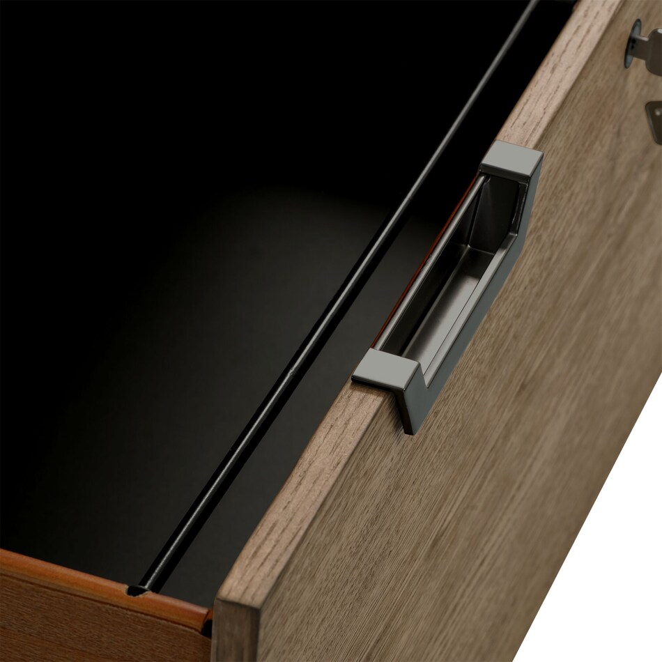 monroe light brown file cabinet   