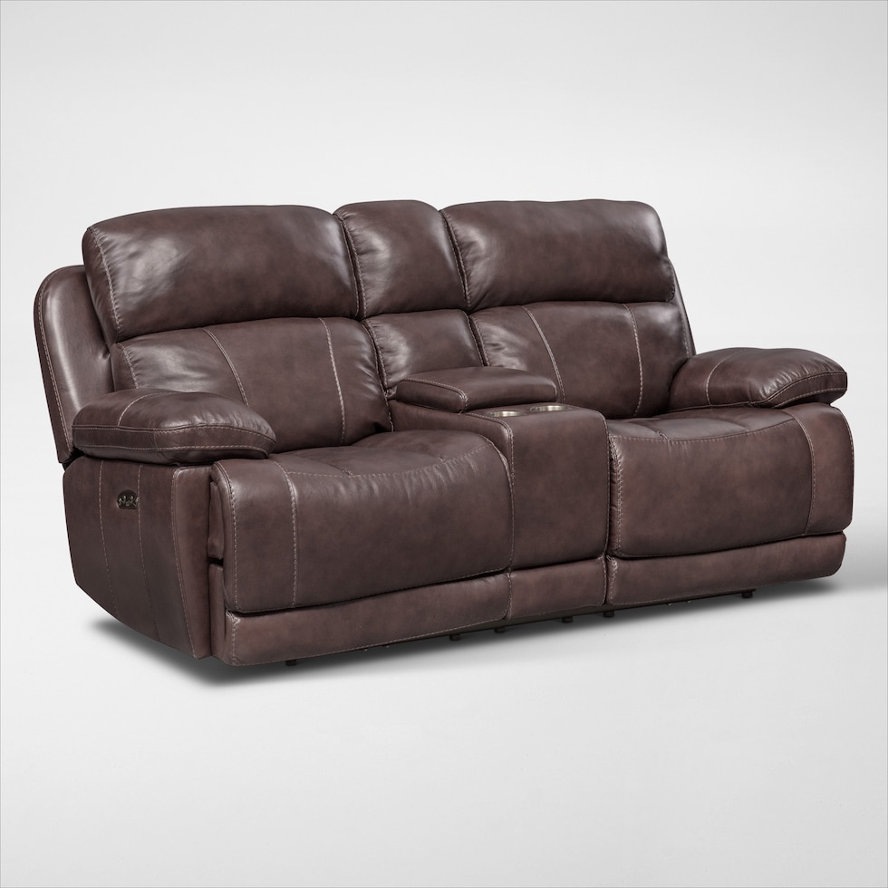 monte carlo dark brown loveseat web   