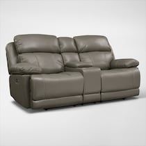 monte carlo gray  pc power reclining living room   