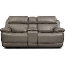 monte carlo gray loveseat   