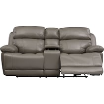 monte carlo gray loveseat   