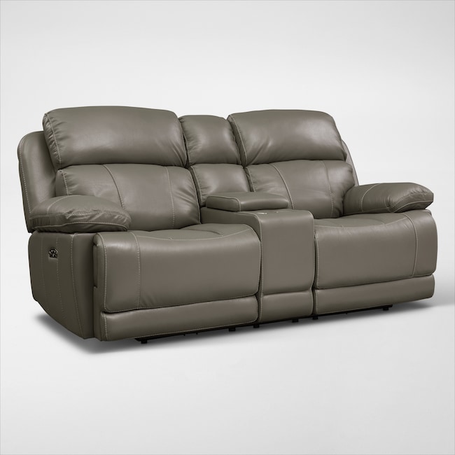 Living Room Furniture - Monte Carlo Dual-Power Reclining Loveseat