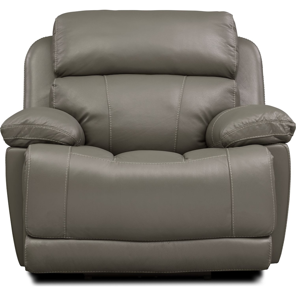 monte carlo gray recliner   