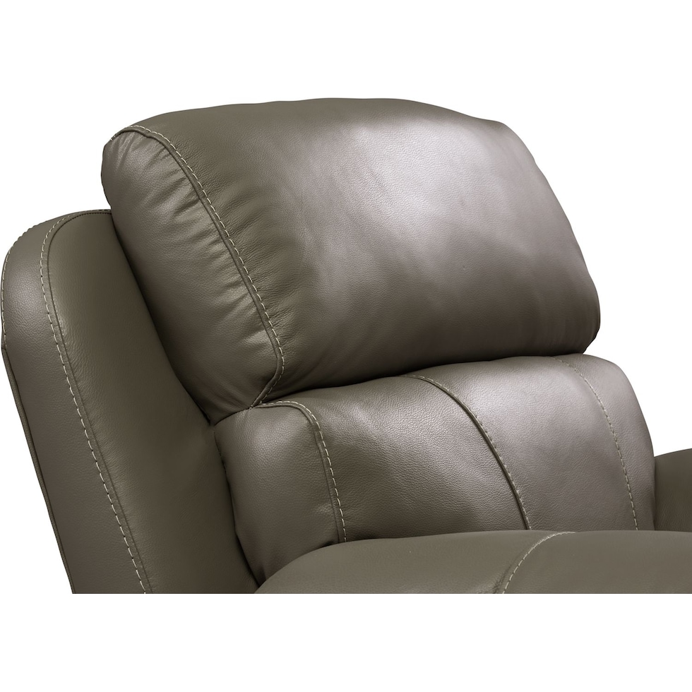 monte carlo gray recliner   