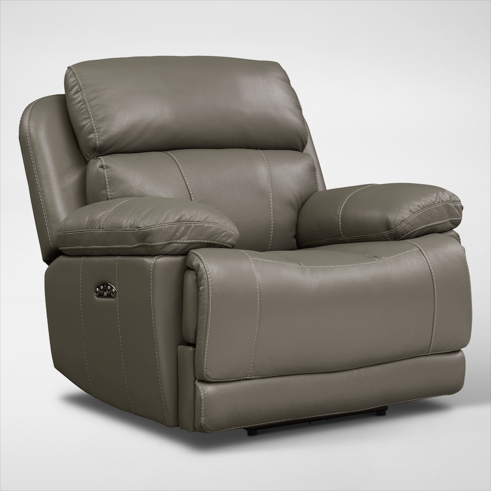 monte carlo gray recliner web   