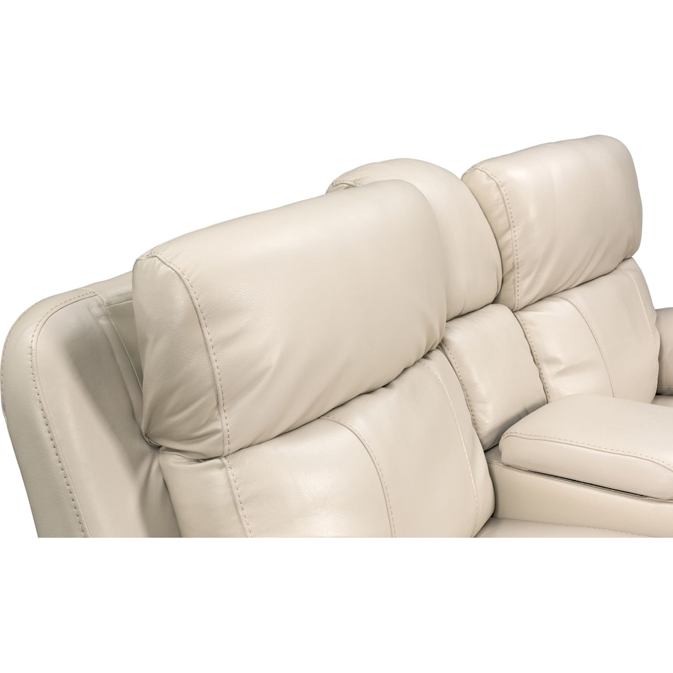 monte carlo white loveseat   