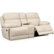 monte carlo white loveseat   