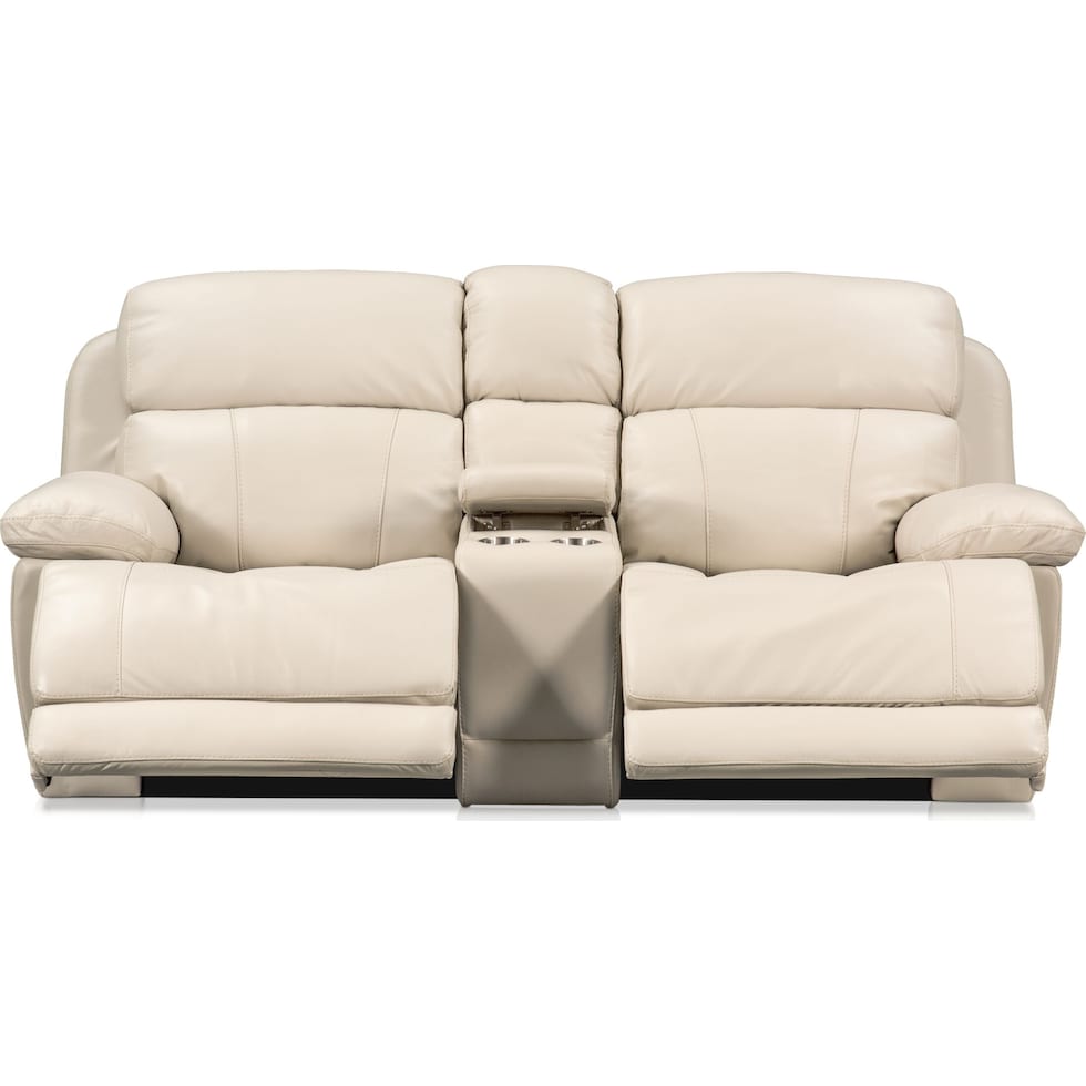 monte carlo white loveseat   