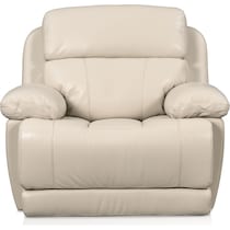 monte carlo white recliner   