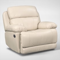 monte carlo white recliner   