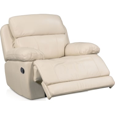 Monte Carlo Manual Recliner - Cream