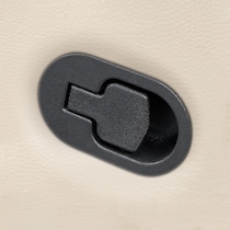 monte carlo white recliner   