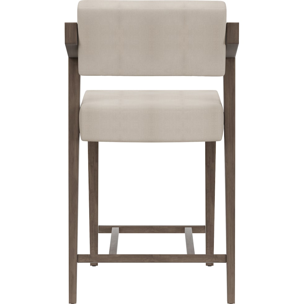 montepulciano gray counter height stool   