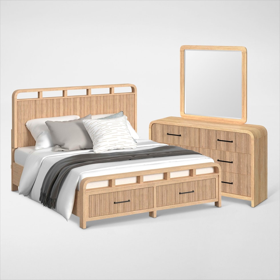 monty bedroom neutral  pc king bedroom   