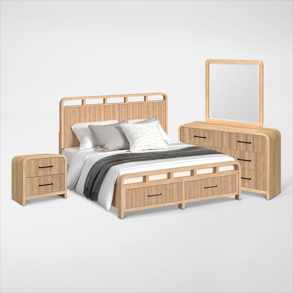 monty bedroom neutral  pc king bedroom   