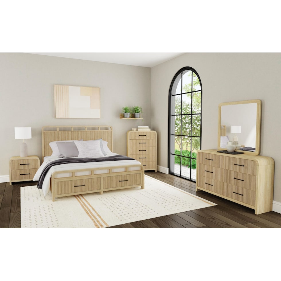 monty bedroom neutral  pc king bedroom   